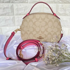 Serena Satchel In Signature Canvas